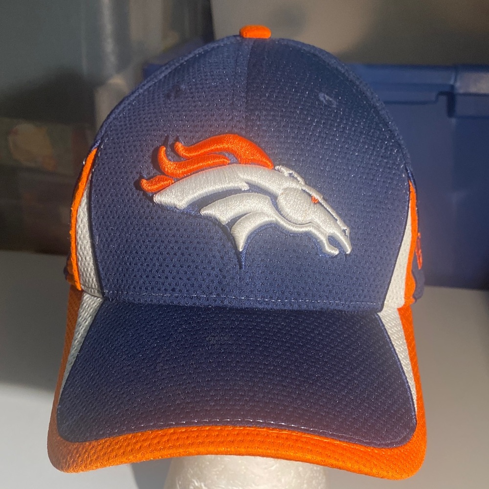 Denver Broncos NFL Blue and Orange Men’s Cap Hat M/L